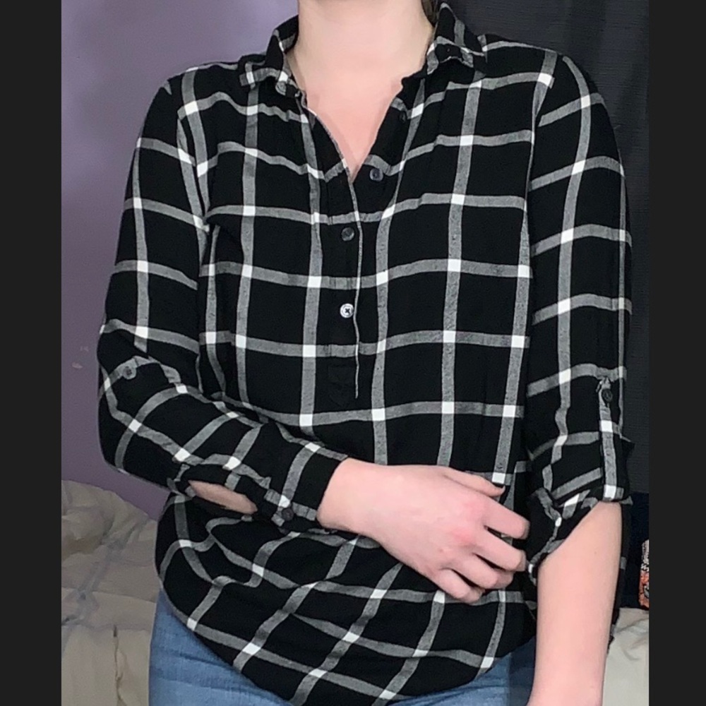 Flannel dress